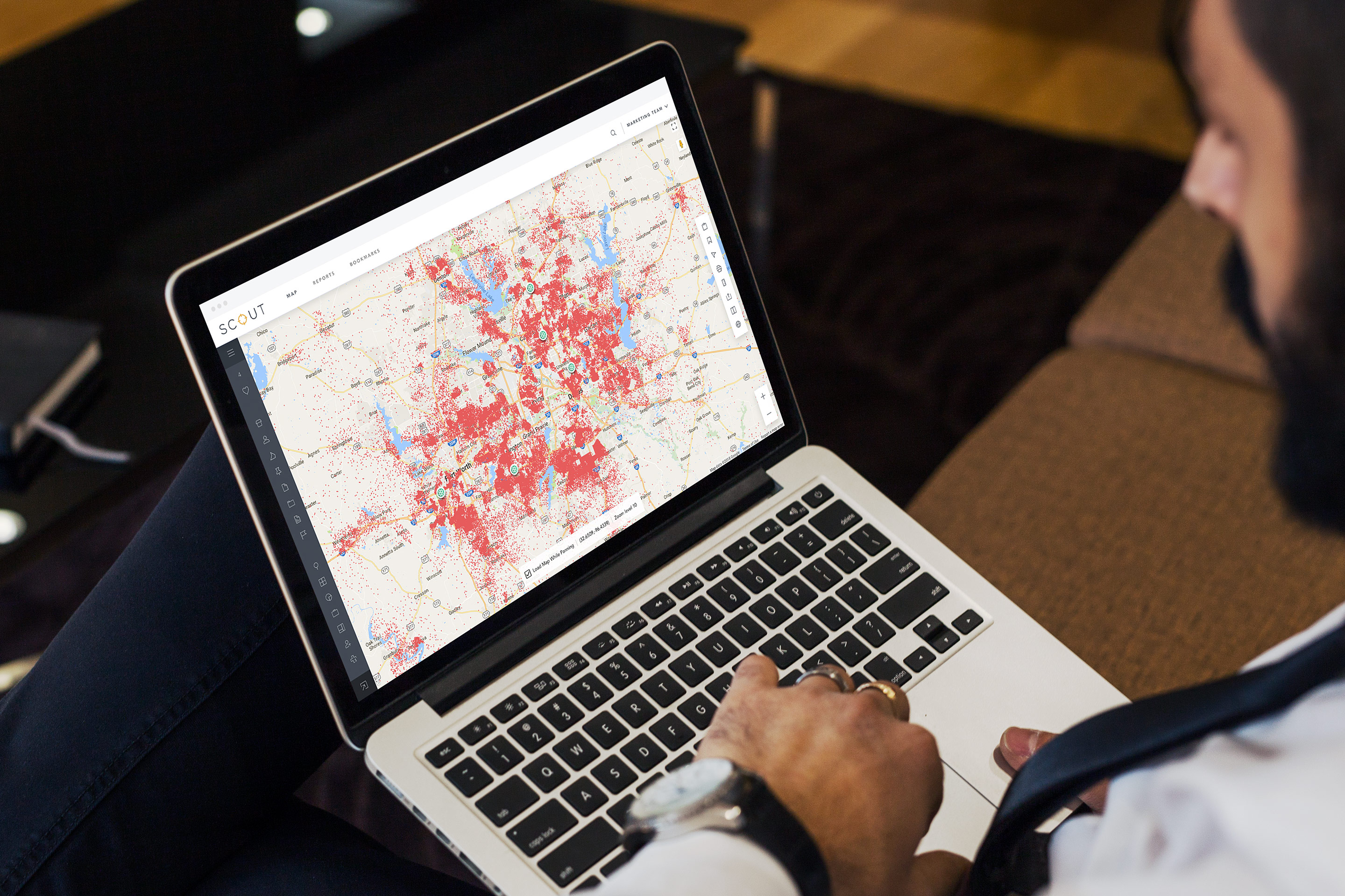 Healthcare Service Line Model Software in Buxton Analytics Platform